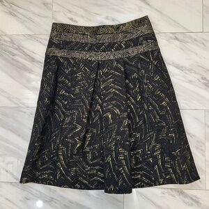 Black and Gold Brocade Matching Set
